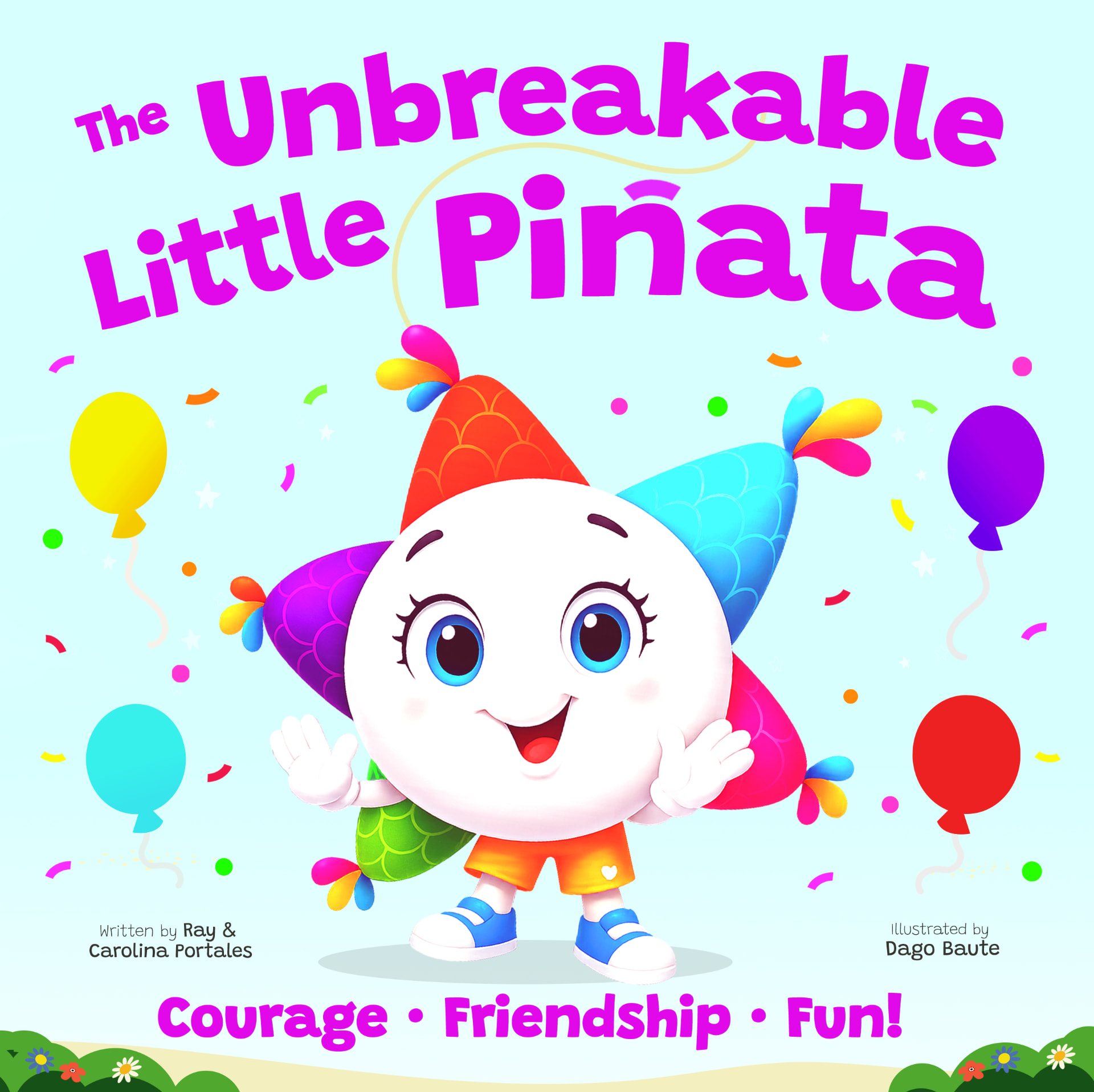 The Unbreakable Little Piñata — book cover